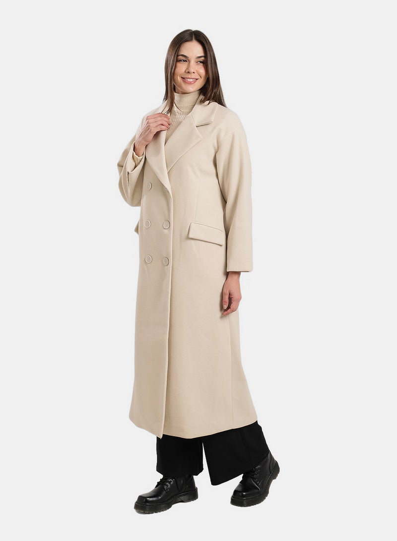 Clue Midi Coat With Notch Collar - Image 3